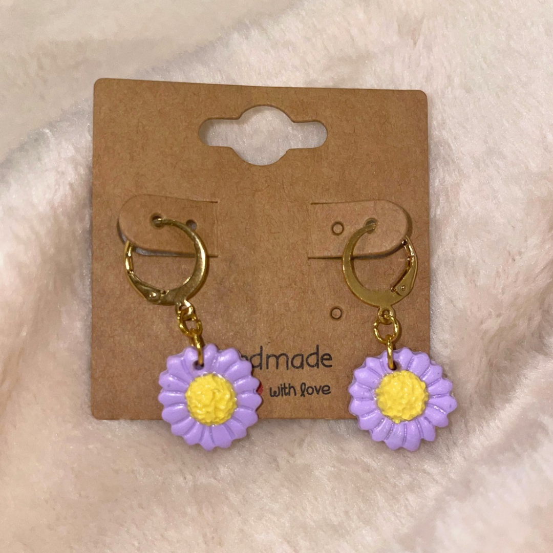 Boucles d'oreilles scintillantes Sips & Crafts🌸
