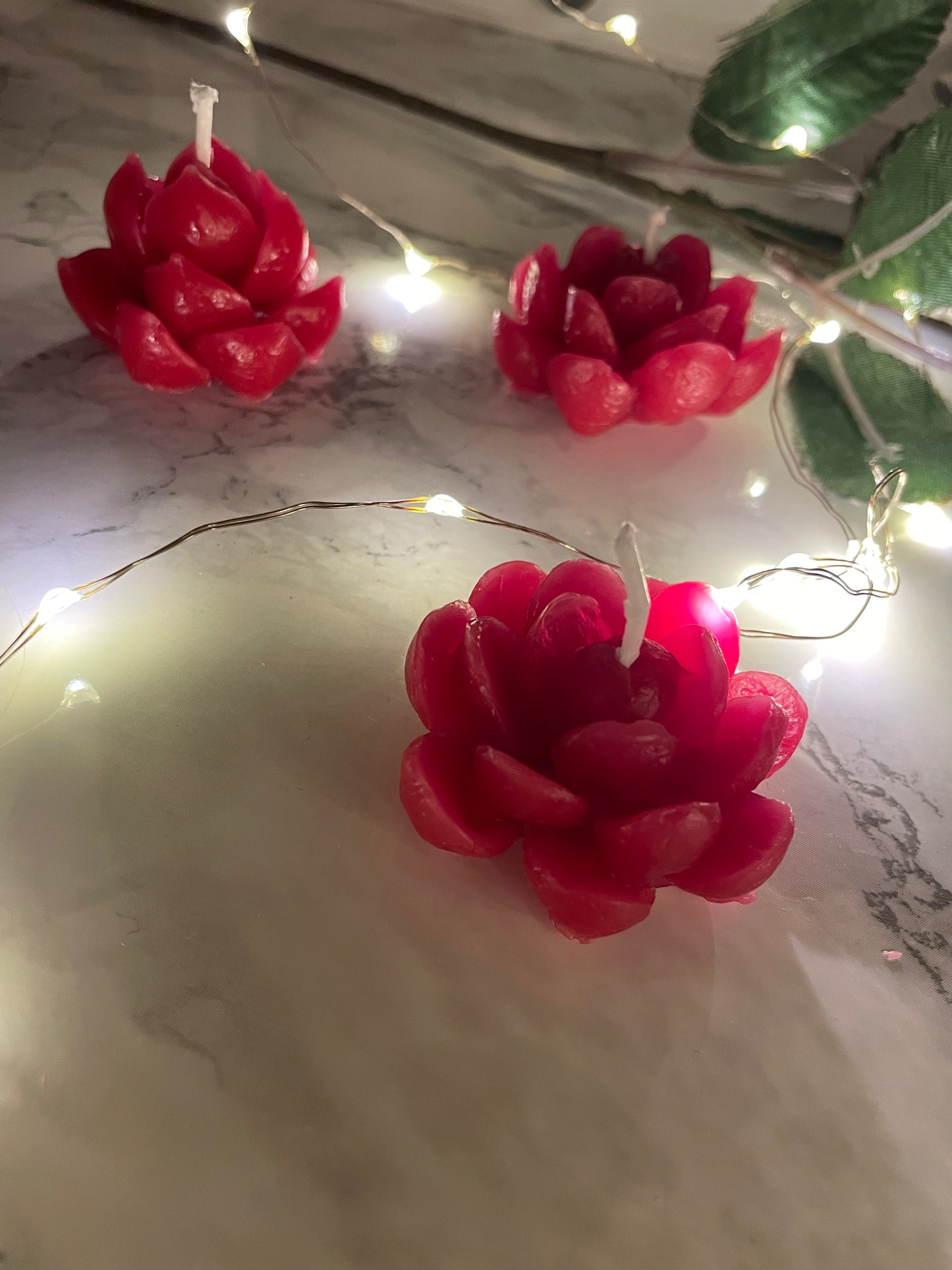Bloemen kaarsje M