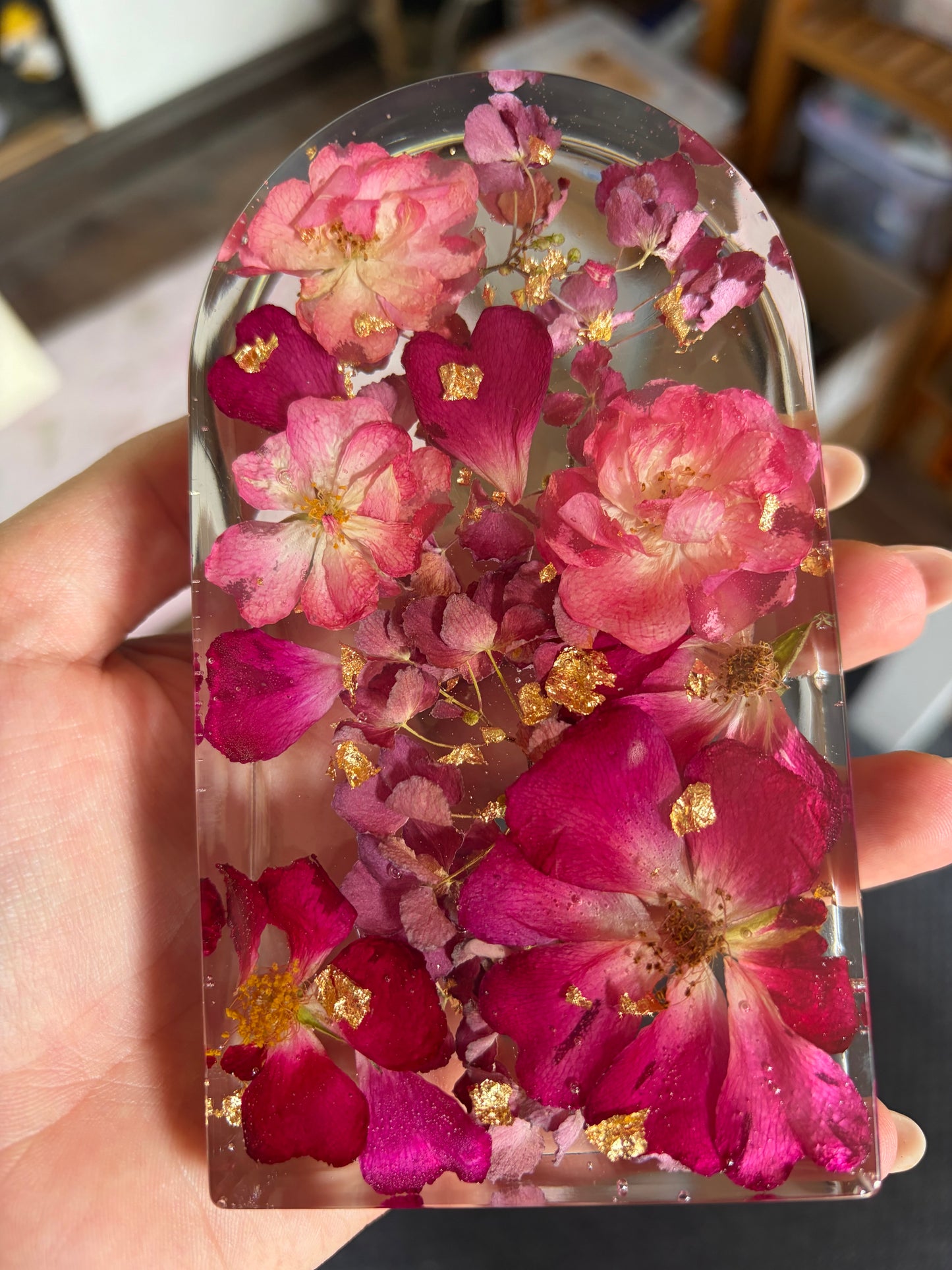 Bloemen in Epoxy – een blijvende herinnering - Service