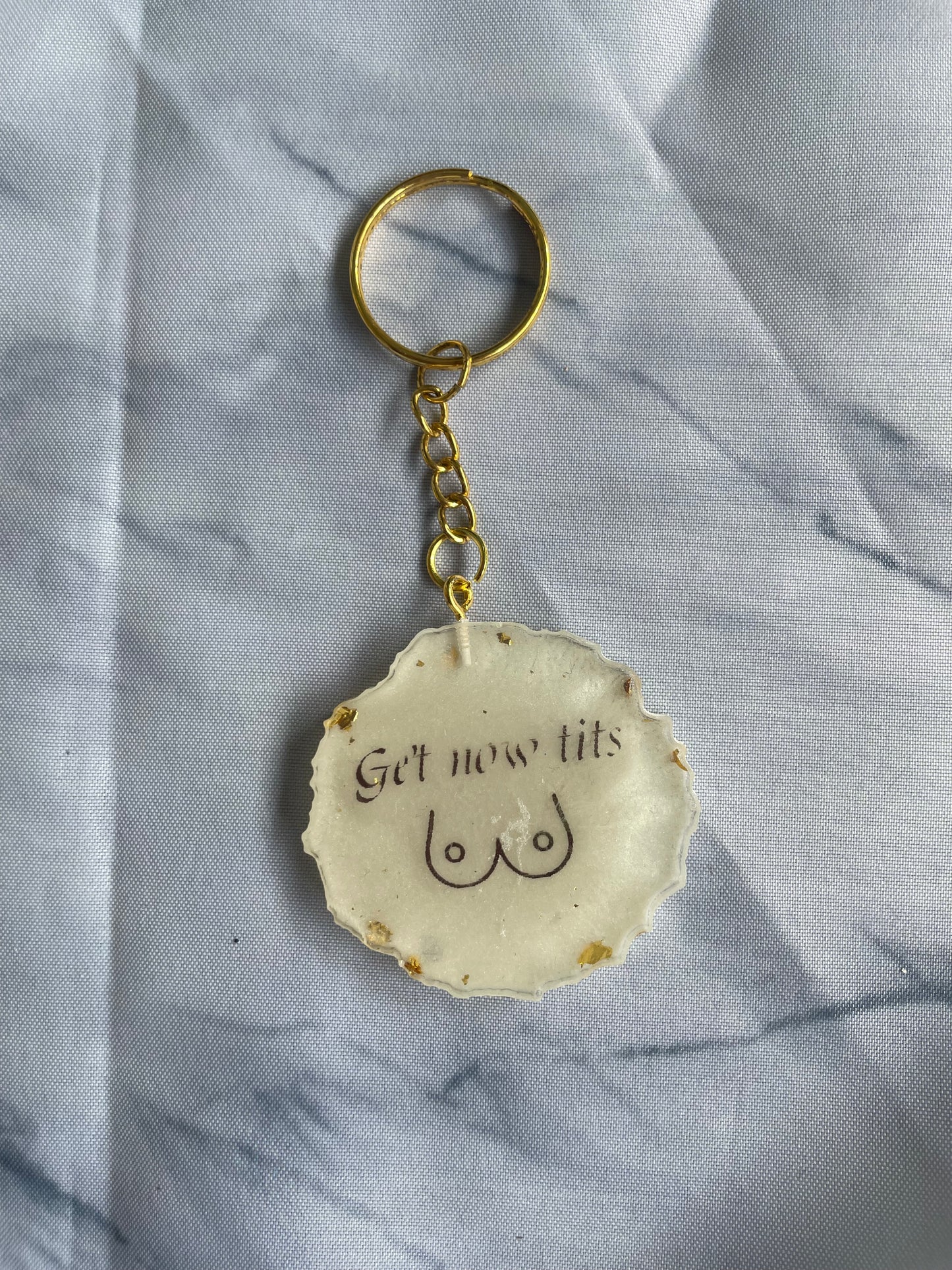 Inspirerende Sleutelhanger met quote