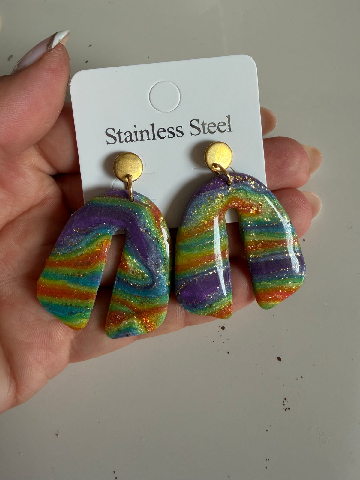 Rainbow Equality oorbellen