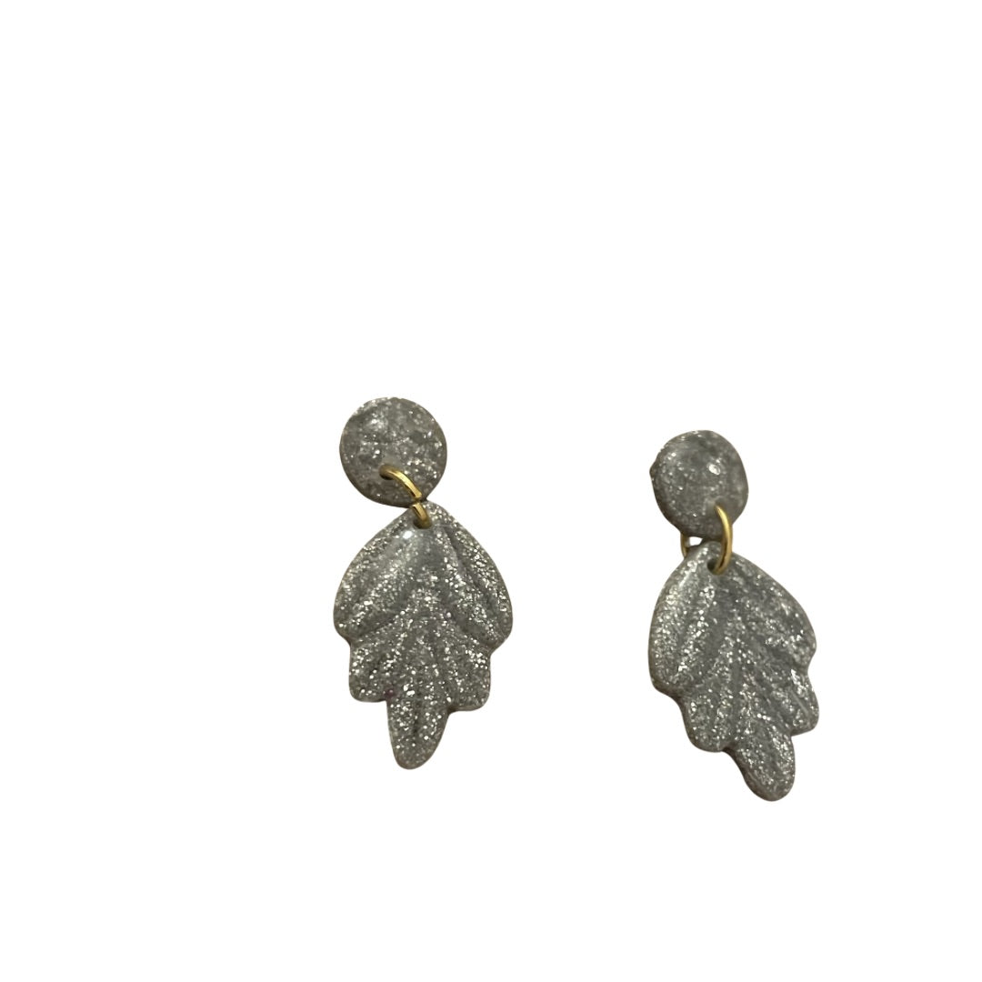 Elegante blaadjes oorbellen S