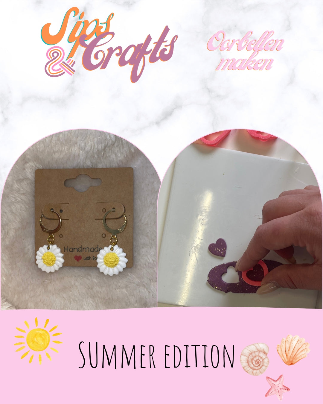 Sips & Crafts Sparkling earringsπΈ