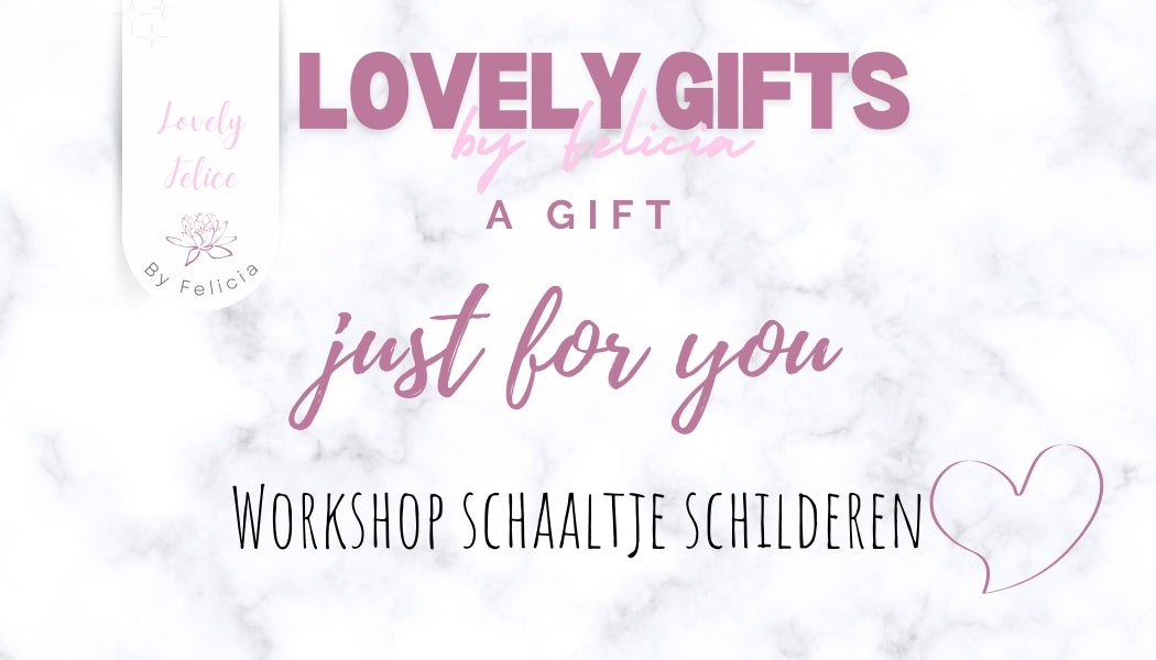 Cadeaubon Workshop schaaltje schilderen