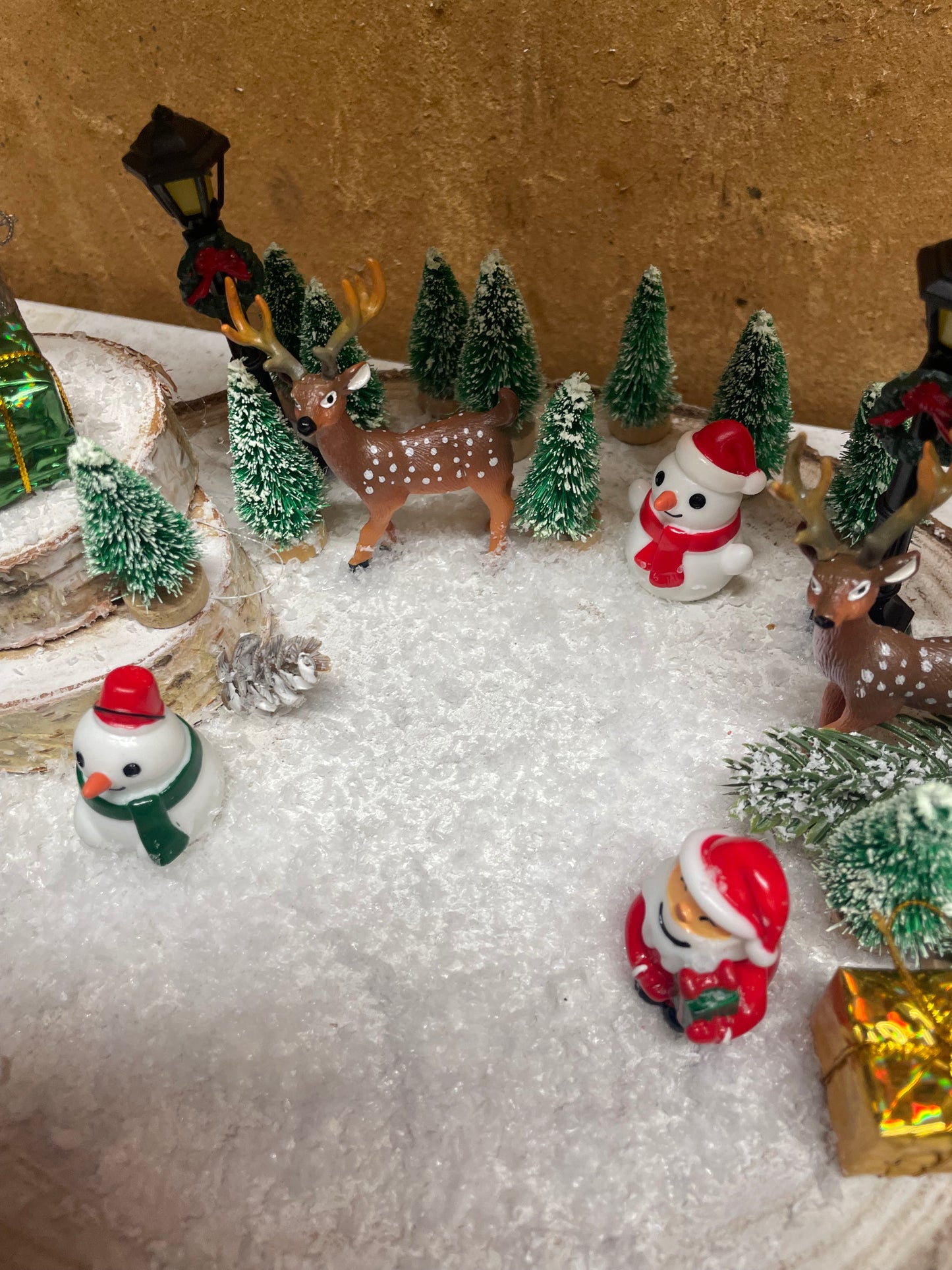 Standing Christmas Wreath Reusable