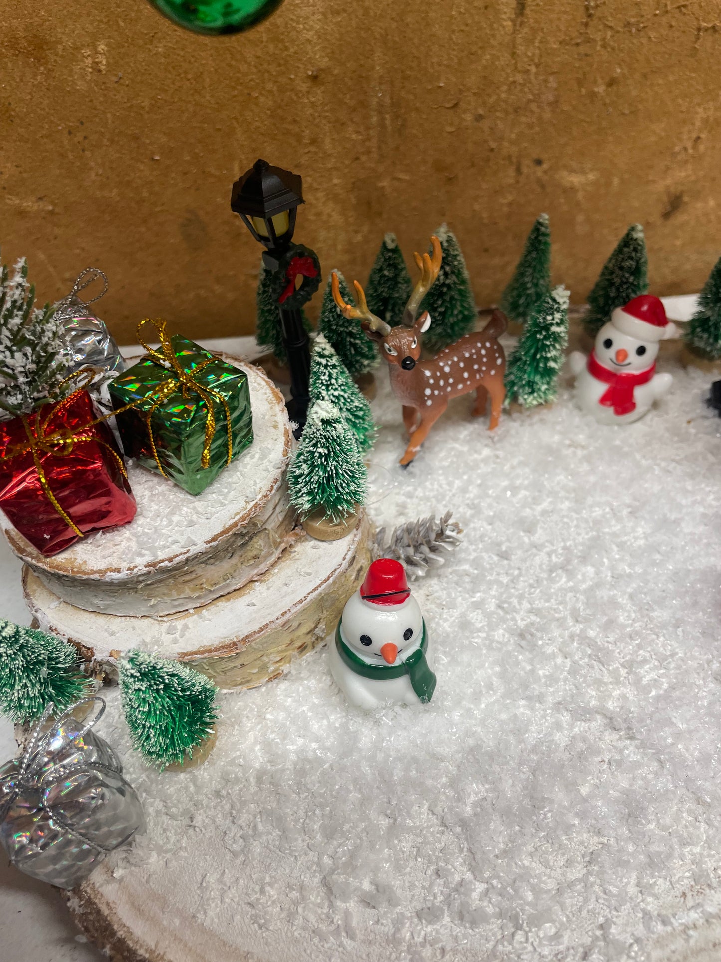 Standing Christmas Wreath Reusable