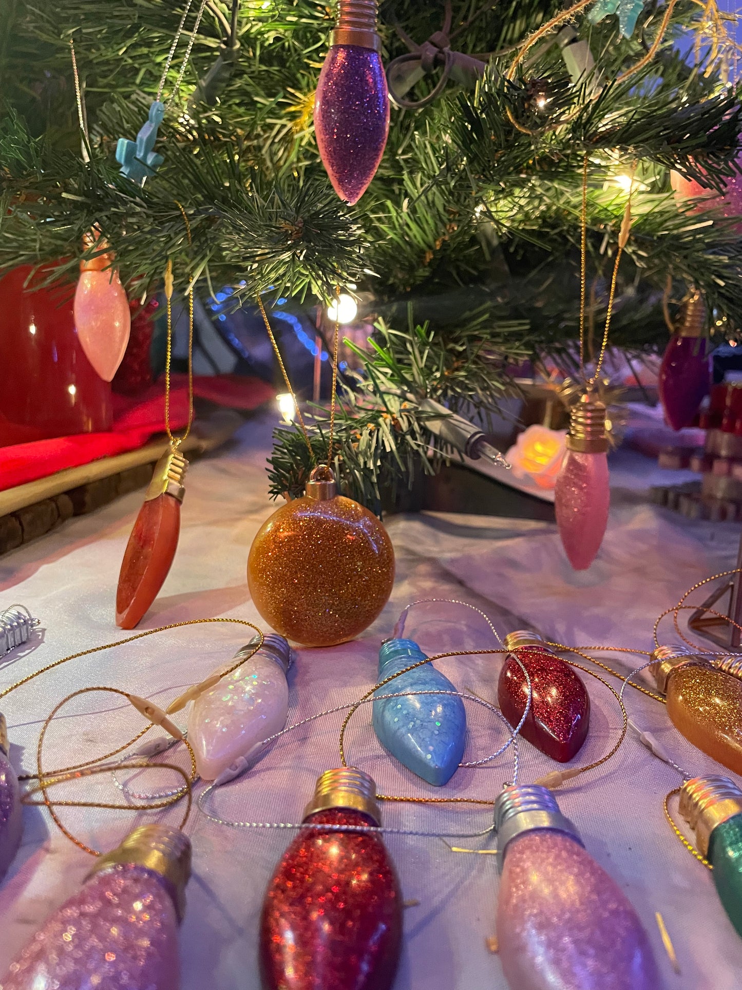 Christmas ornament lamp