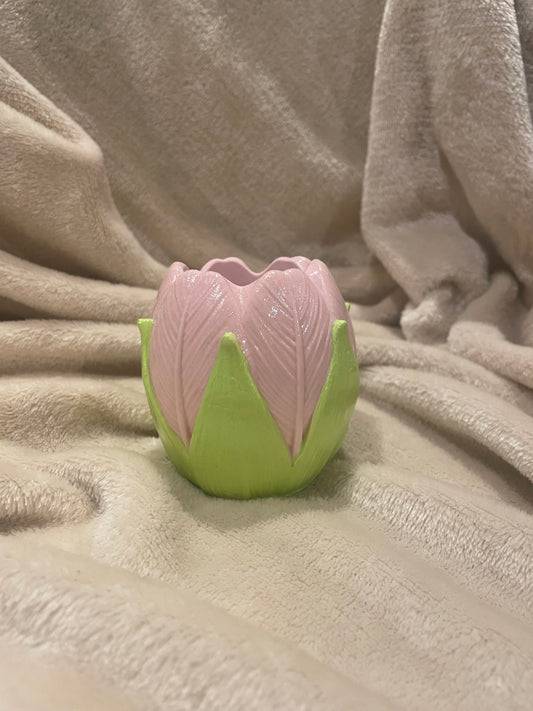 Lovely flower holder, pen and brush holder