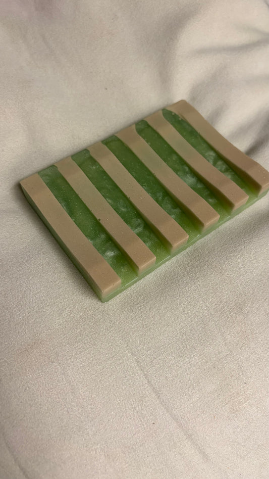 Plat Ripple Zeepschaaltje