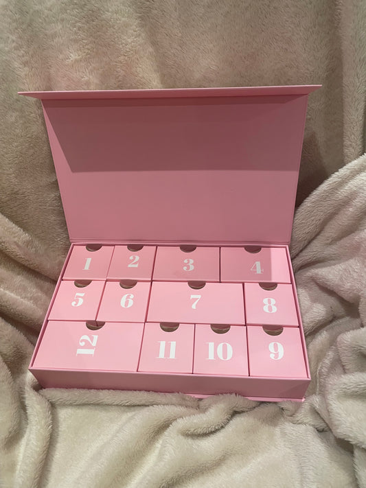 Handgemaakte Luxe 12-Days Box / Mini Holiday Giftbox – 12 dagen vol sieraden & woondecor