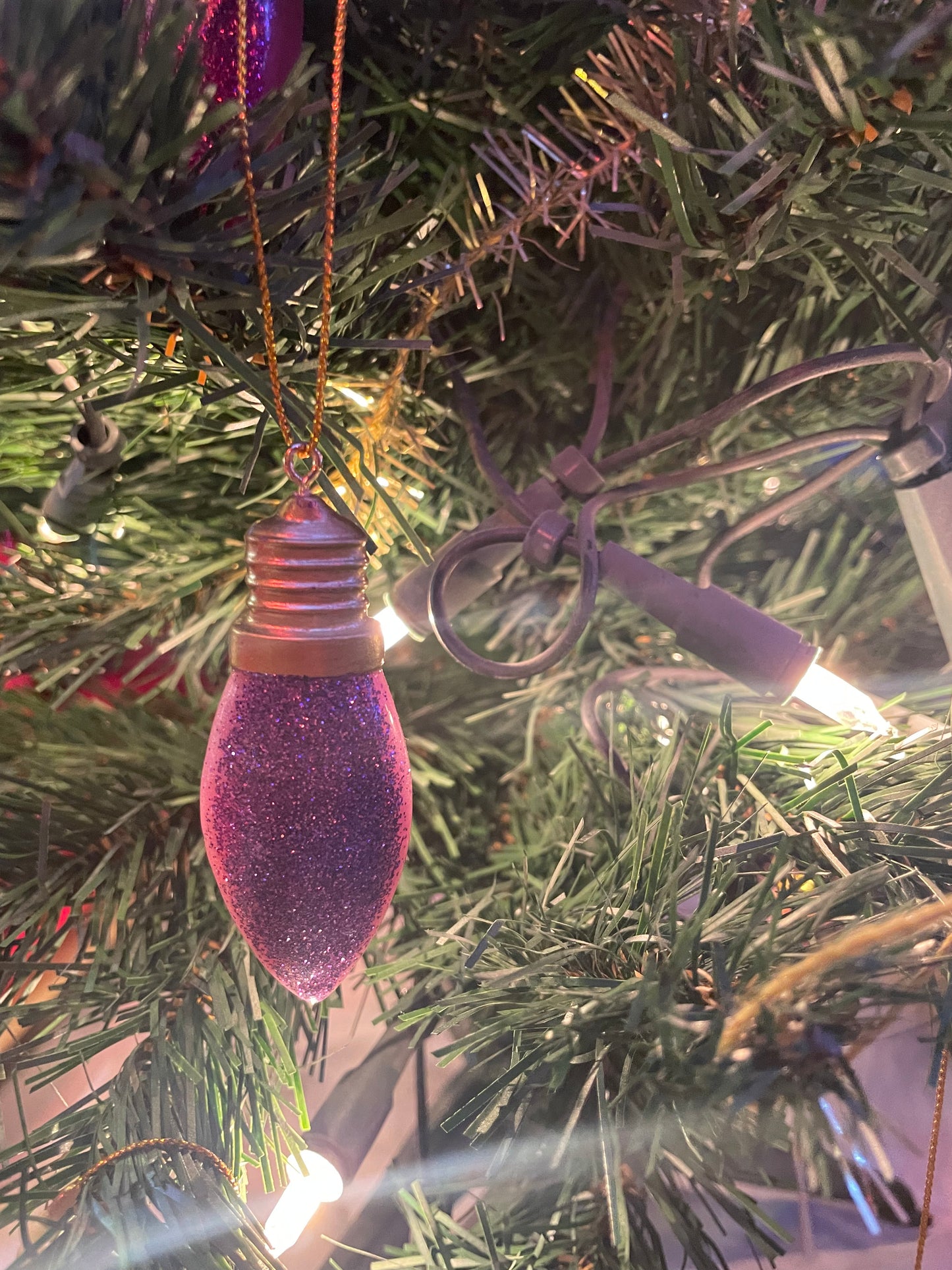 Christmas ornament lamp
