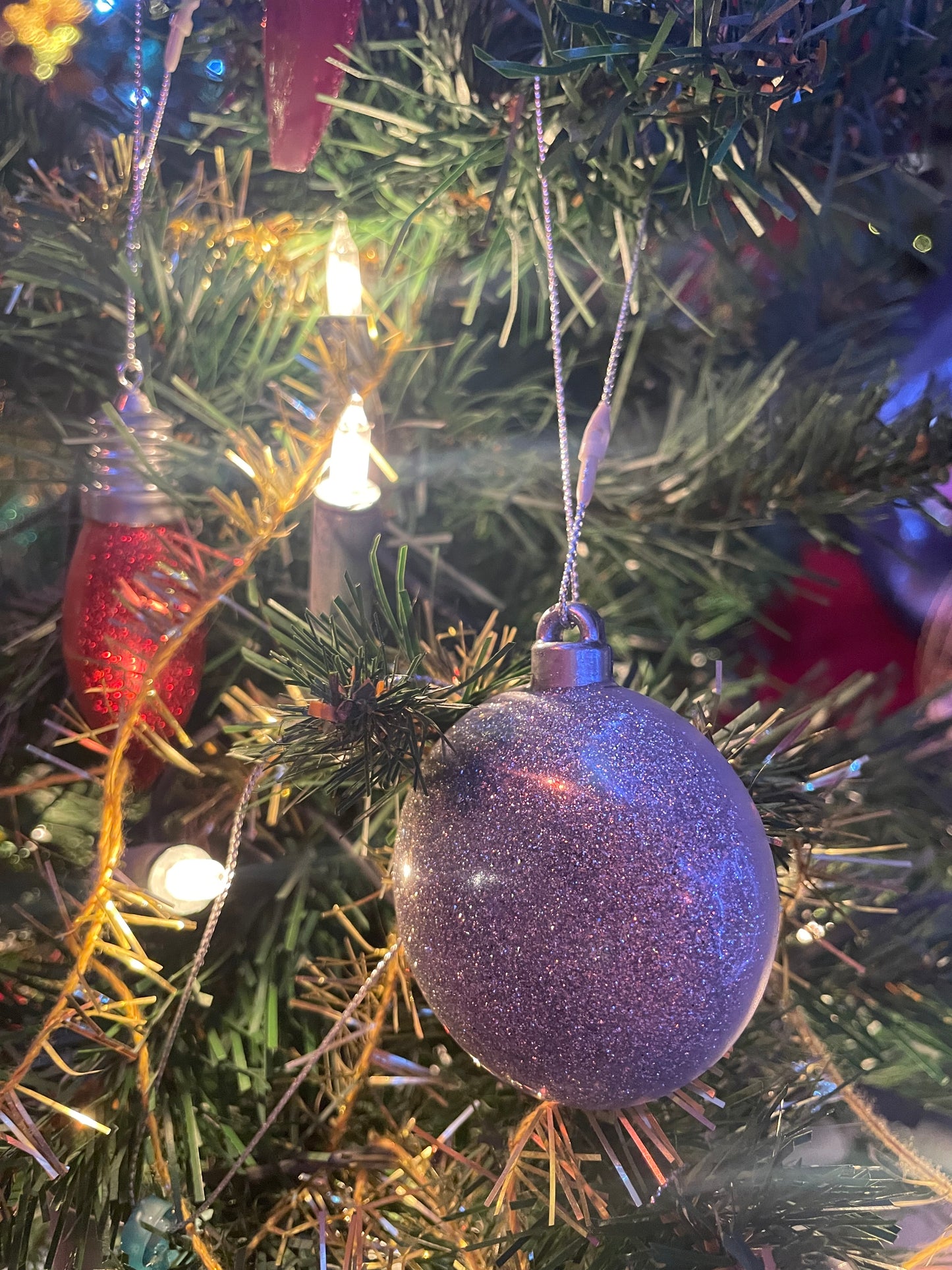 Christmas ornament lamp