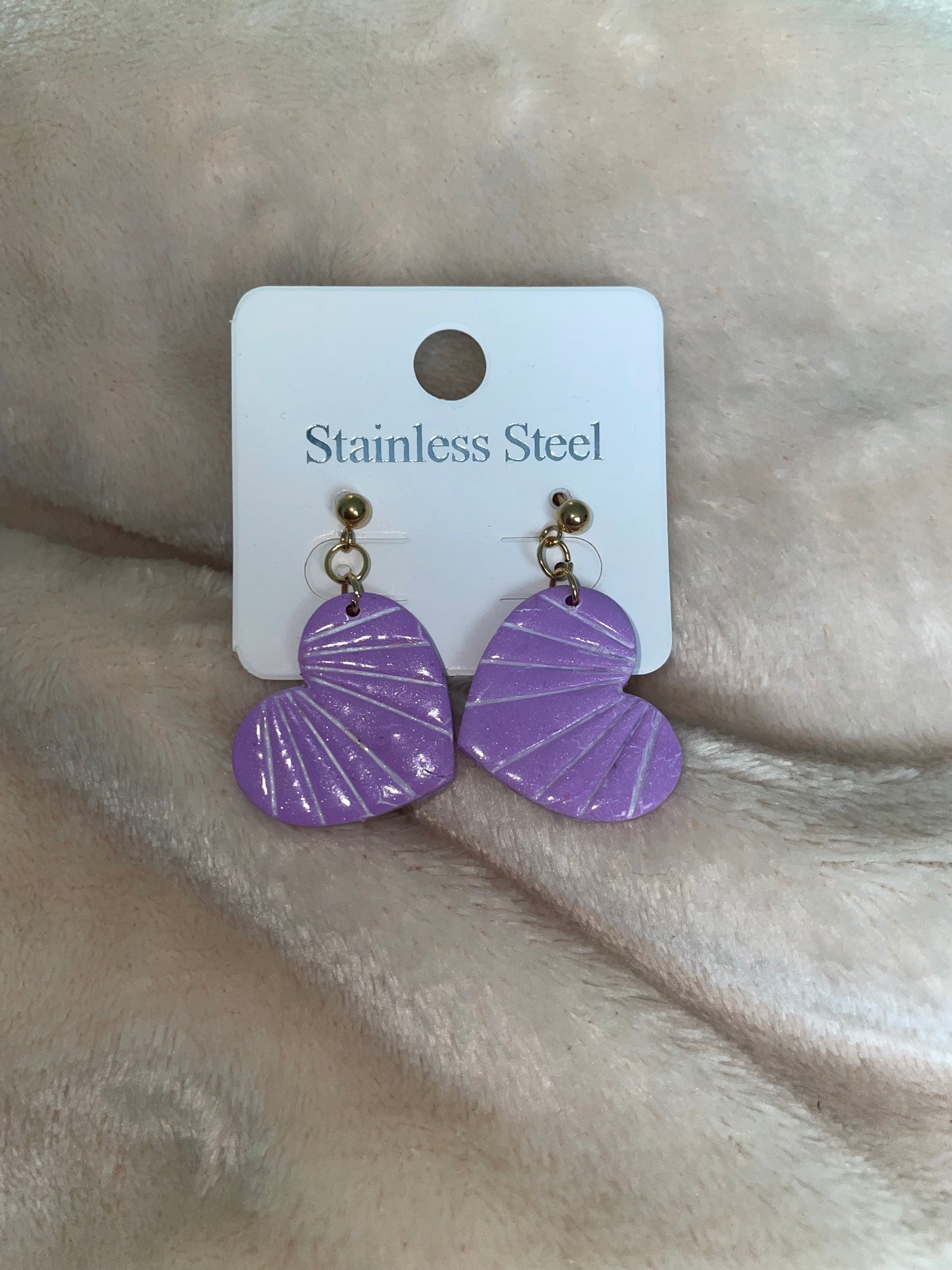 Boucles d'oreilles scintillantes Sips &amp; Crafts🌸