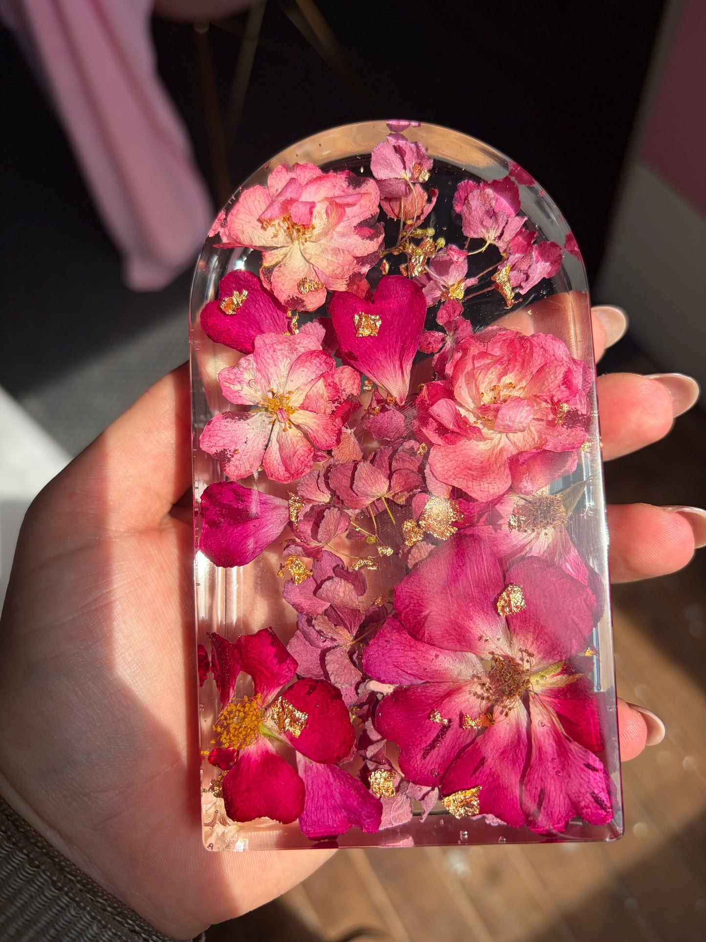 Bloemen in Epoxy – een blijvende herinnering - Service