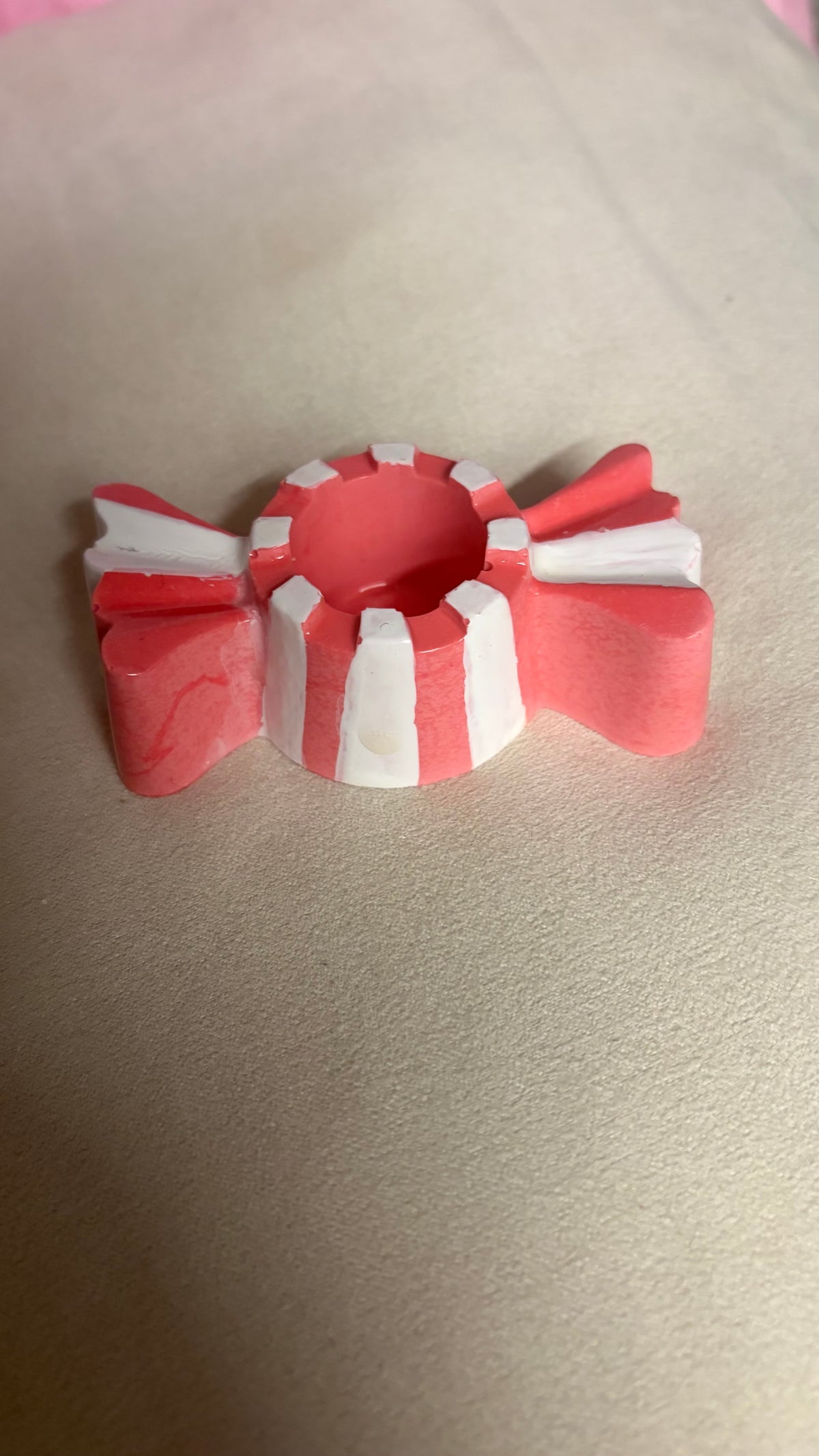 Candy Cane kaarsenhouder