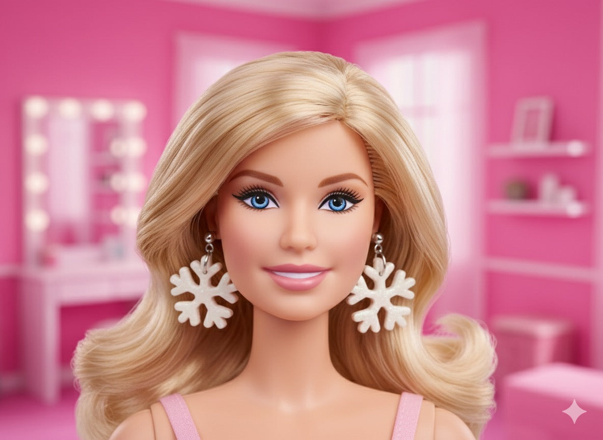 Oorbellen sneeuwvlokje