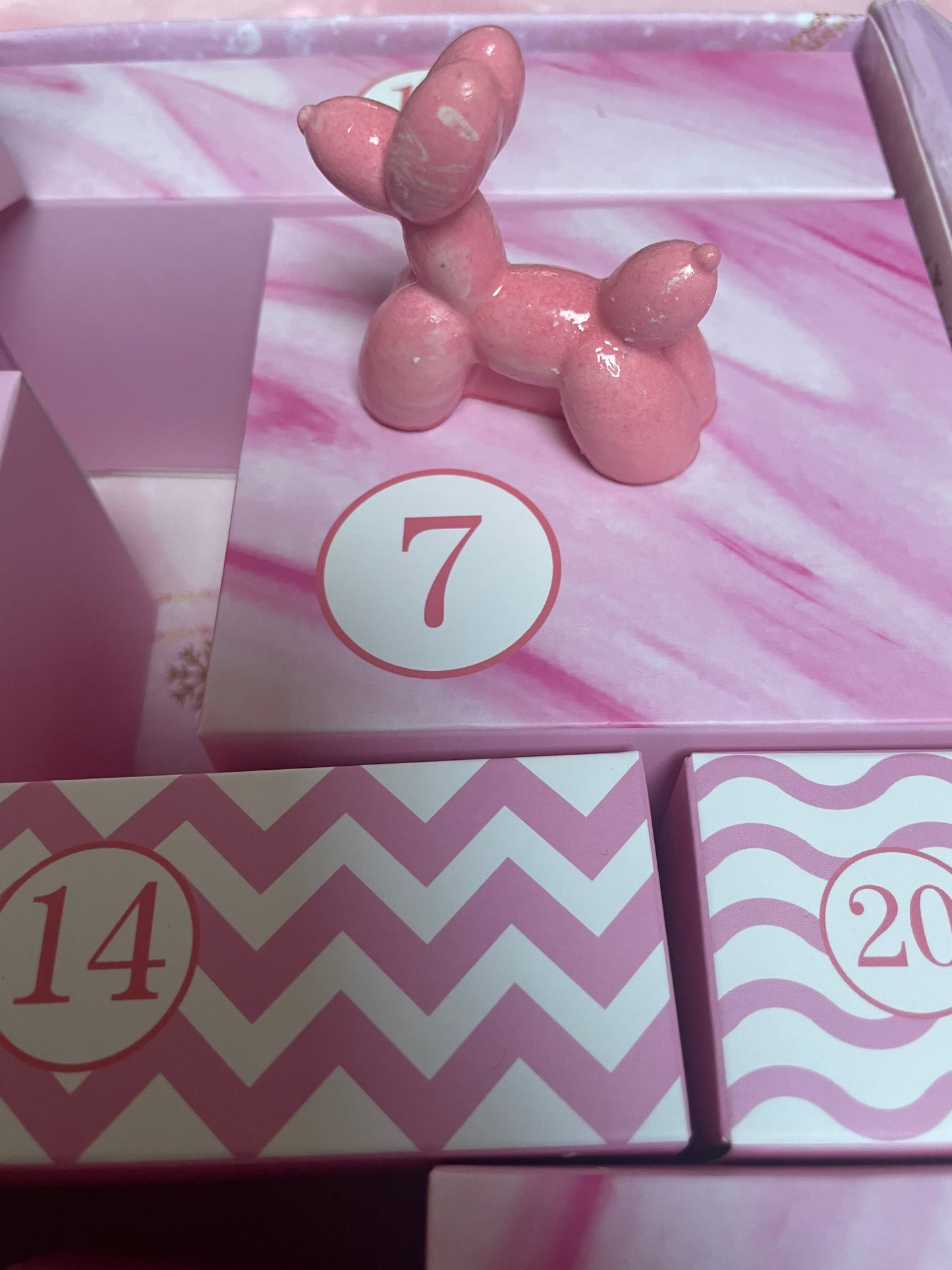 Handgemaakte luxe adventkalender – 24 vakjes met handgemaakte sieraden & woondecor