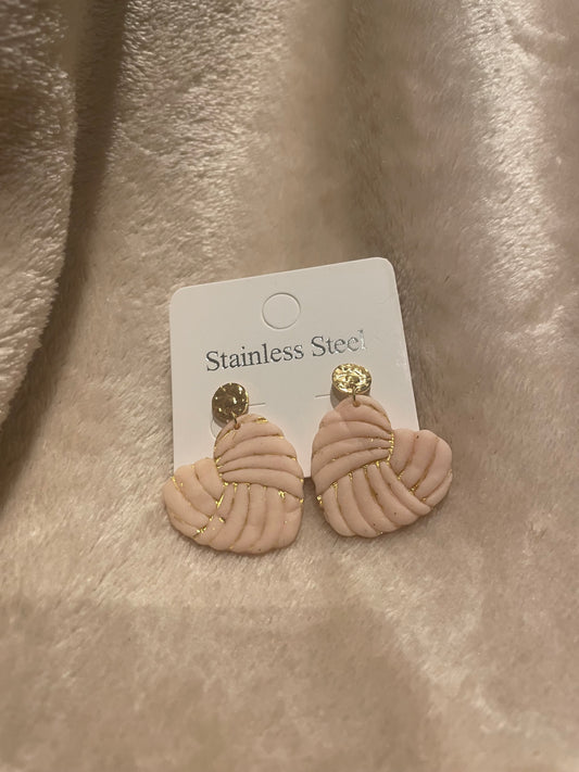 Shiny Gold hearts Oorbellen