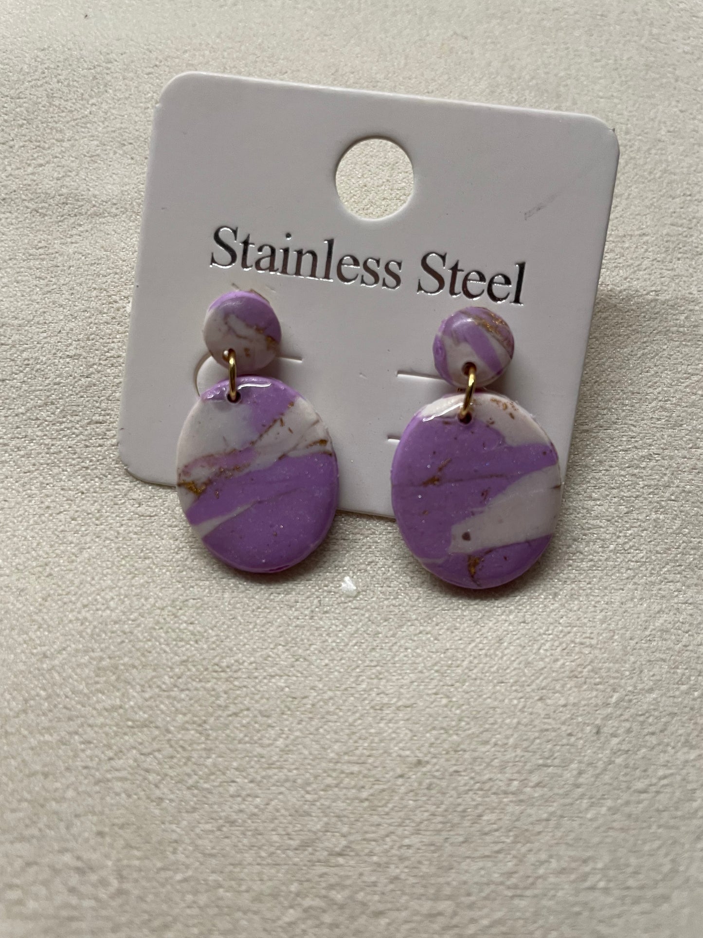 Boucles d'oreilles scintillantes Sips &amp; Crafts🌸