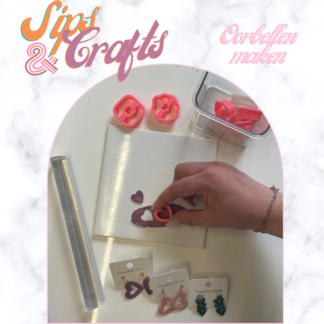 Sips & Crafts Sparkling earrings – Summer Edition 🌸