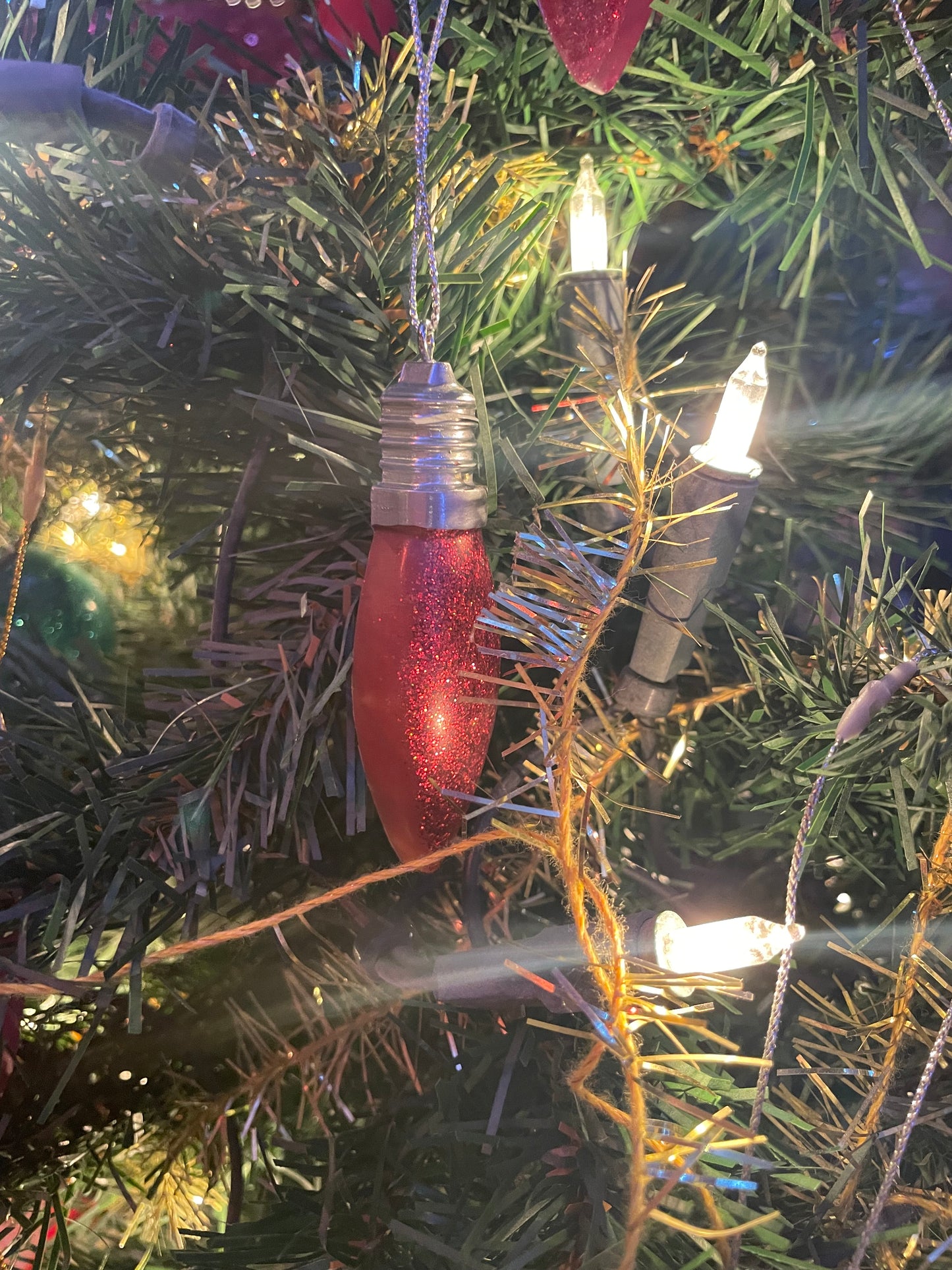 Christmas ornament lamp