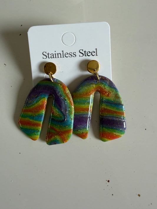 Rainbow Equality oorbellen
