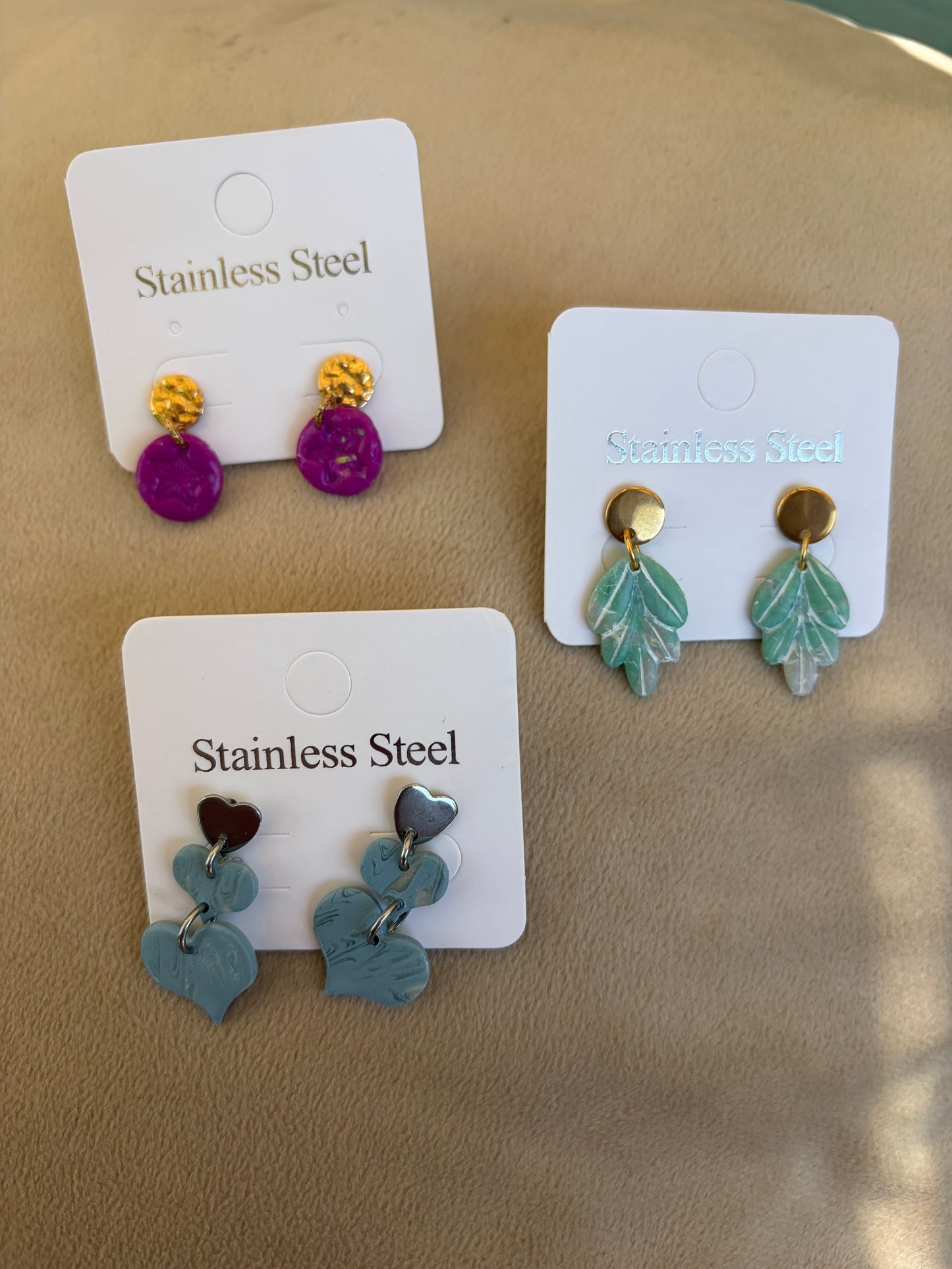 Workshop Sips & Crafts Sparkling earrings🌸