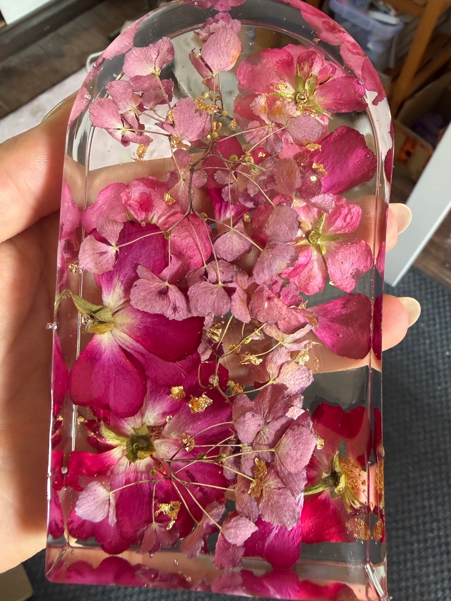 Bloemen in Epoxy – een blijvende herinnering - Service