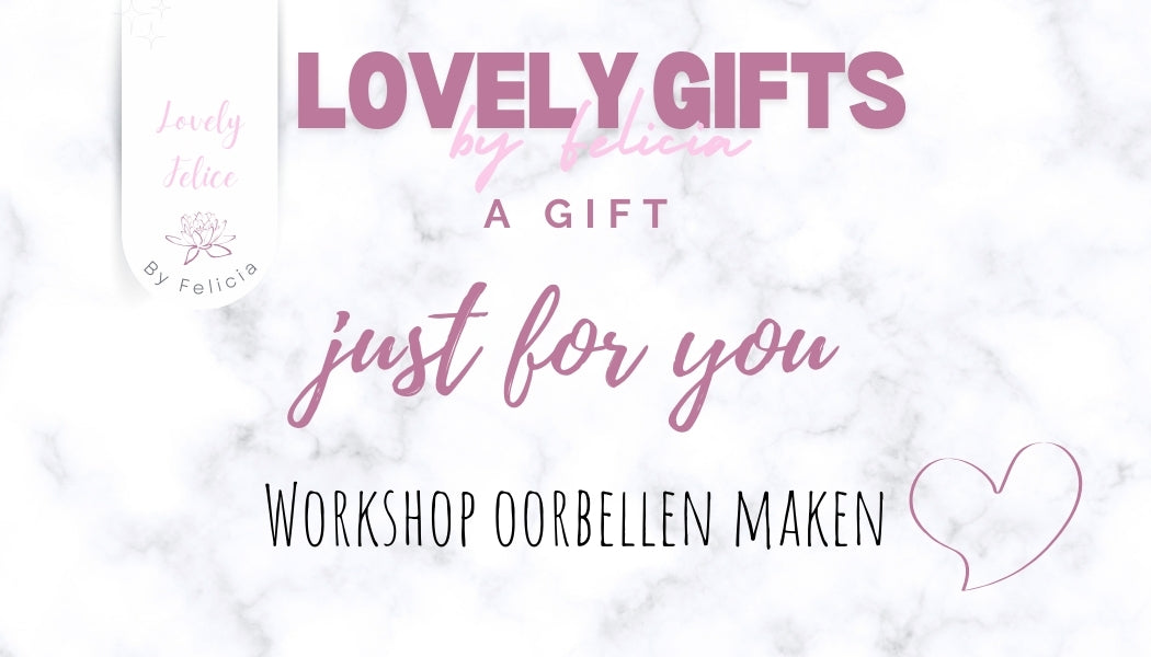 Cadeaubon voor Workshop oorbellen maken