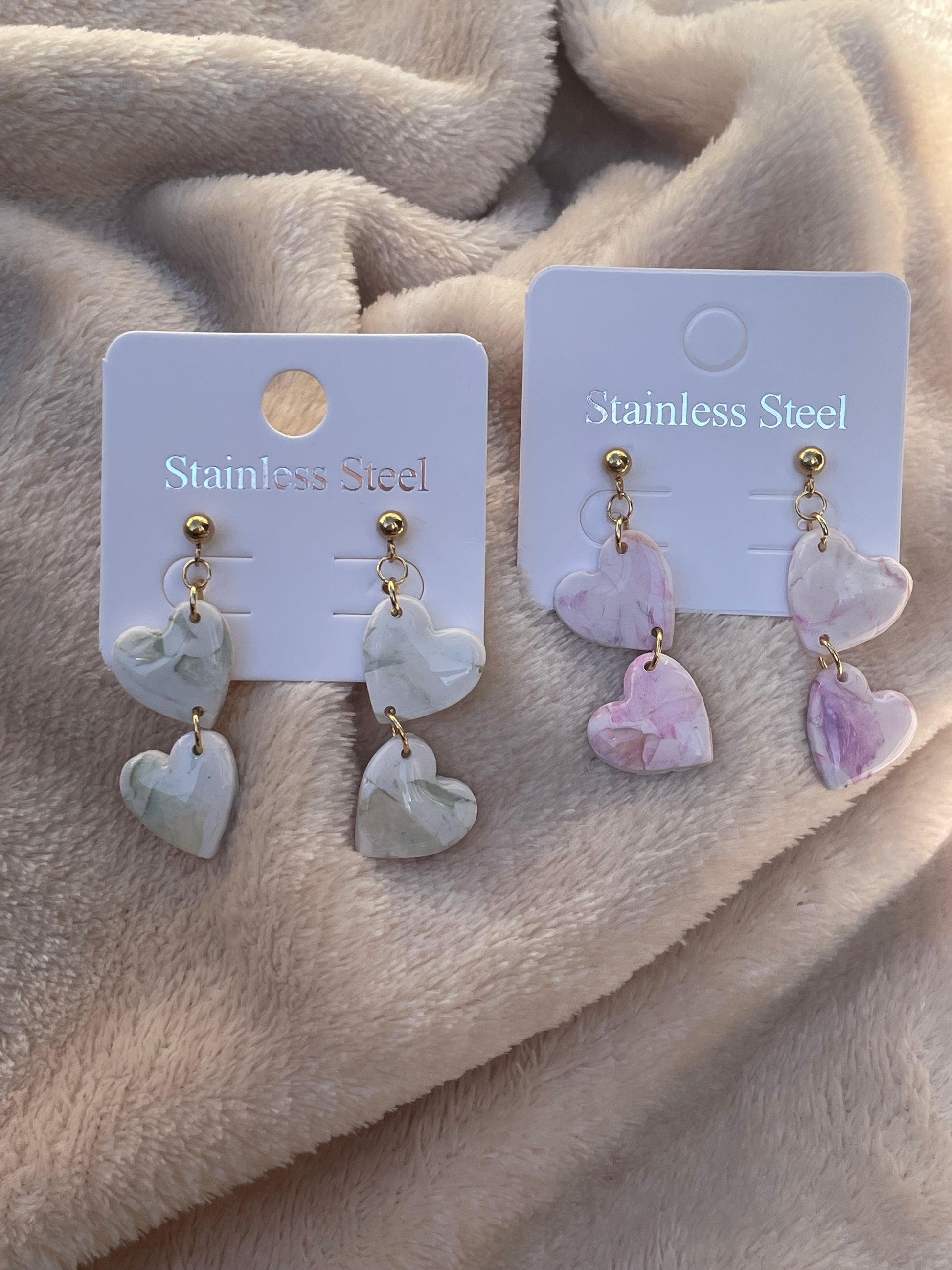 Made by Nami Set hartvormige oorstekers, gouden hart-oorbellen, oorstekers van chirurgisch roestvrij staal, Valentijnsdagcadeau, waterdicht sieraad, cadeau voor vrouwen, Stecker, Roestvrij staal, Geen Made by Nami Set hartvormige oorstekers, gouden hart-oorbellen, oorstekers van chirurgisch roestvrij staal, Valentijnsdagcadeau, waterdicht sieraad, cadeau voor vrouwen, Stecker, Roestvrij staal, Geen