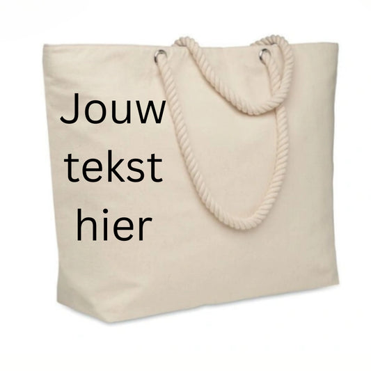 Gepersonaliseerde strandtas
